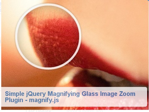 jquery image zoom plugins